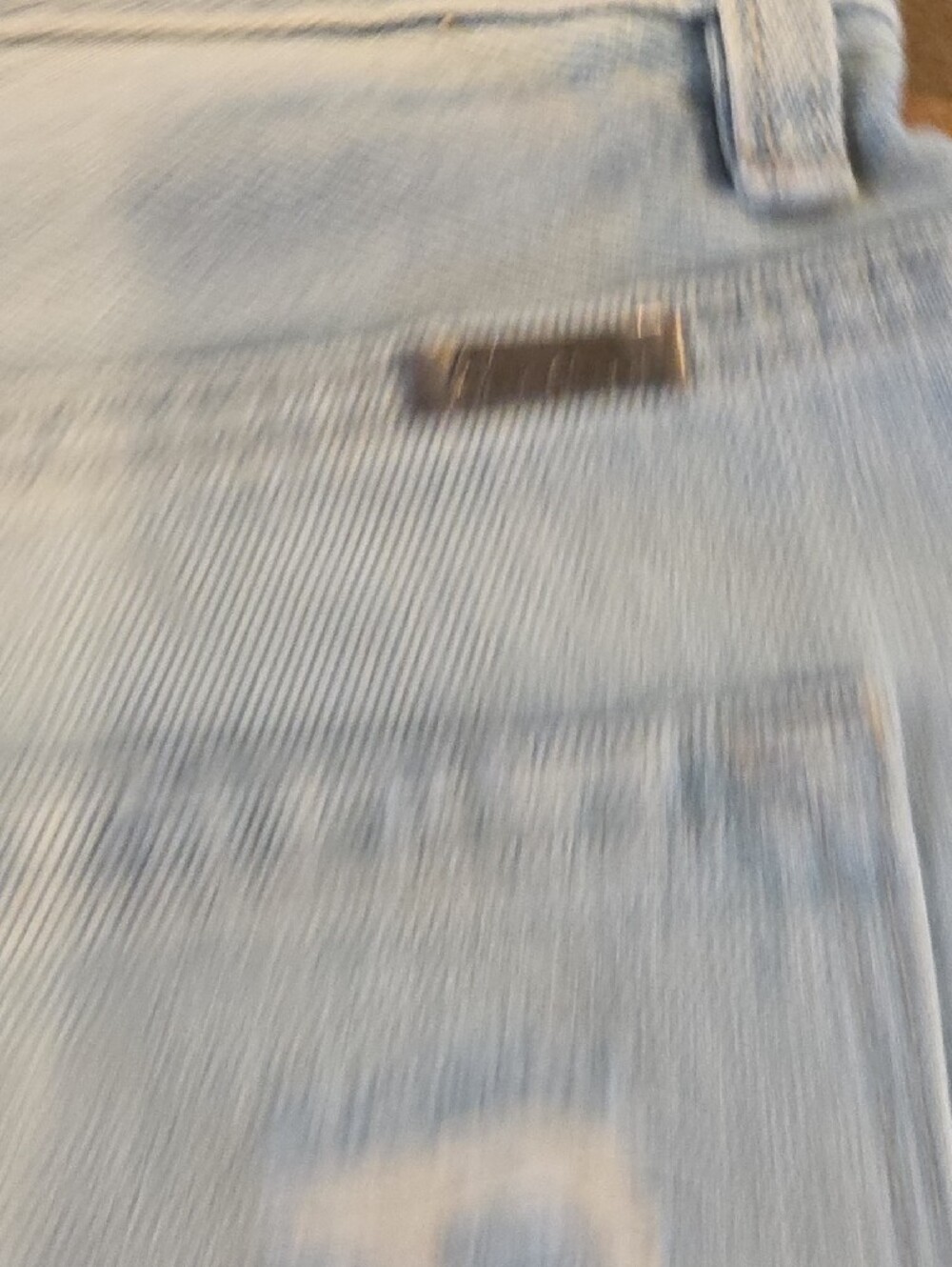 KanCan Light Blue Distressed Denim Shorts - Picture 12 of 14